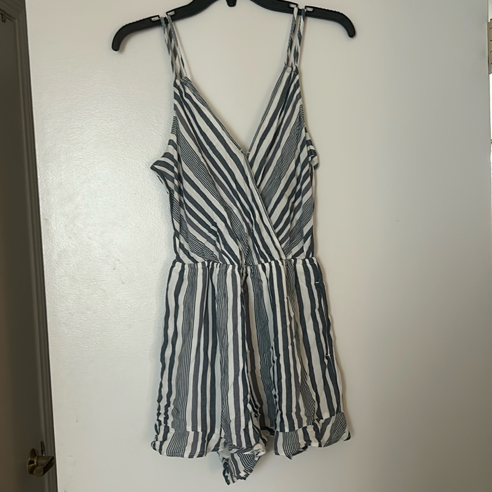 Open-back Romper